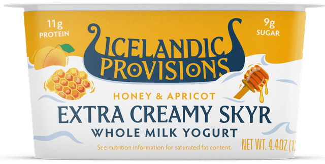 Icelandic Provisions Extra Creamy Skyr · Honey & Apricot