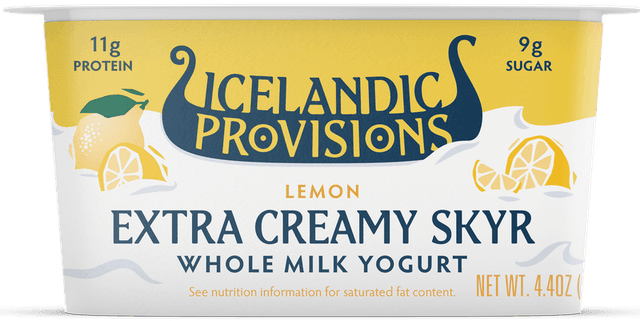 Icelandic Provisions Extra Creamy Skyr · Lemon