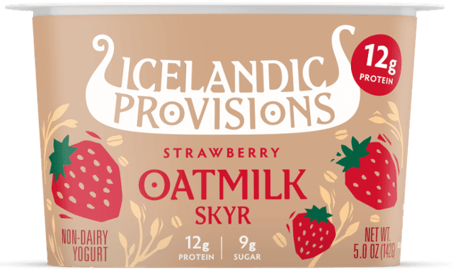 Icelandic Provisions Oatmilk Skyr · Strawberry