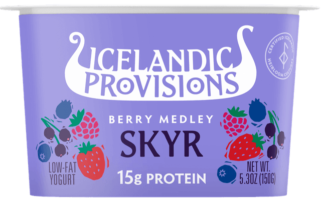 Icelandic Provisions Traditional Skyr · Berry Medley