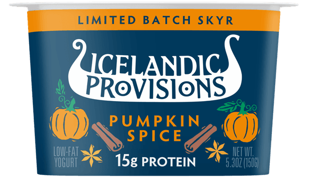 Icelandic Provisions Traditional Skyr · Pumpkin Spice