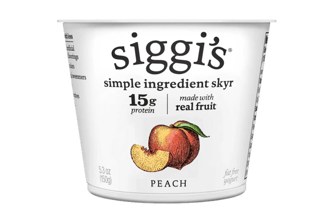 siggi's 0% Nonfat Skyr · Peach