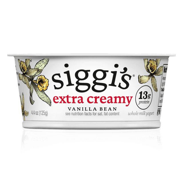 siggi's Extra Creamy Whole Milk Skyr · Vanilla Bean