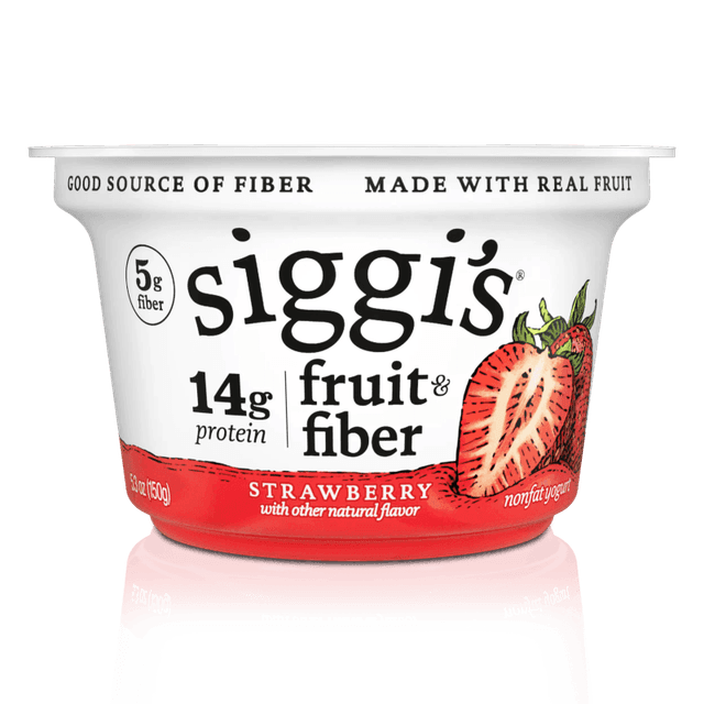 siggi's Fruit & Fiber Nonfat Skyr · Strawberry