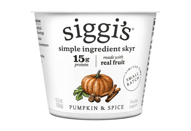 siggi's Lowfat Skyr · Pumpkin & Spice