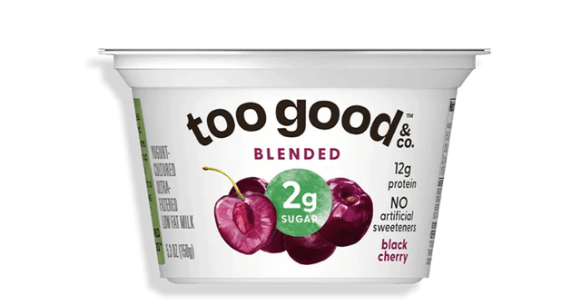 Too Good & Co. Blended Yogurt · Black Cherry
