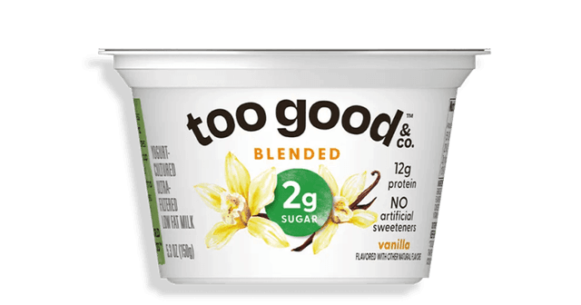 Too Good & Co. Blended Yogurt · Vanilla