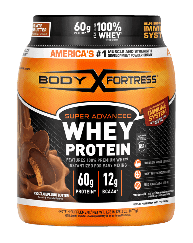 Body Fortress Super Advanced Whey · Chocolate Peanut Butter