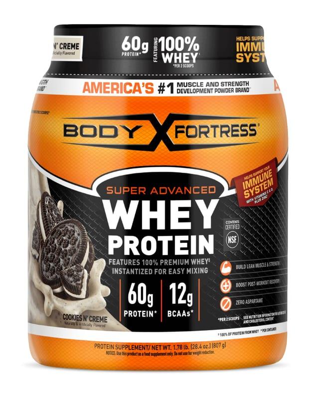 Body Fortress Super Advanced Whey · Cookies N' Creme