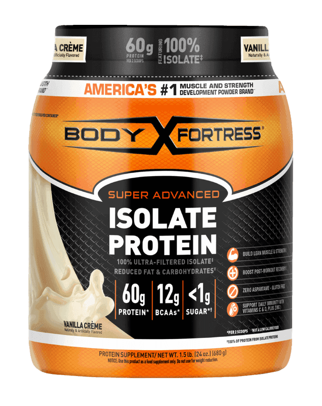 Body Fortress Super Advanced Isolate · Vanilla Créme