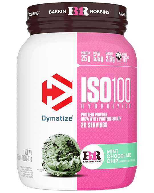 Dymatize ISO100 · Mint Chocolate Chip