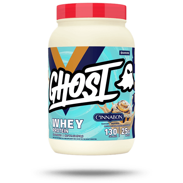 Ghost Whey Protein · Cinnabon