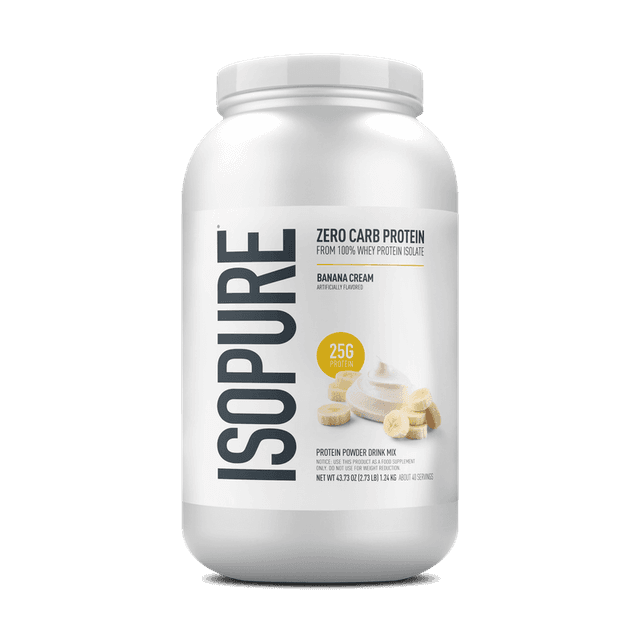 Isopure Zero Carb · Banana Cream