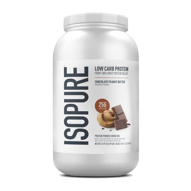 Isopure Low Carb · Chocolate Peanut Butter