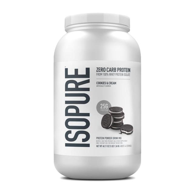 Isopure Zero Carb · Cookies & Cream