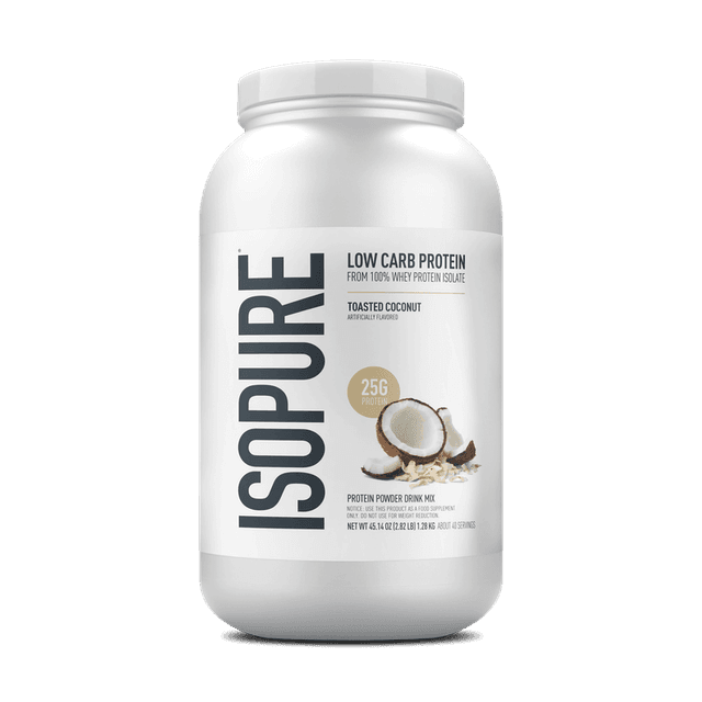 Isopure Low Carb · Toasted Coconut