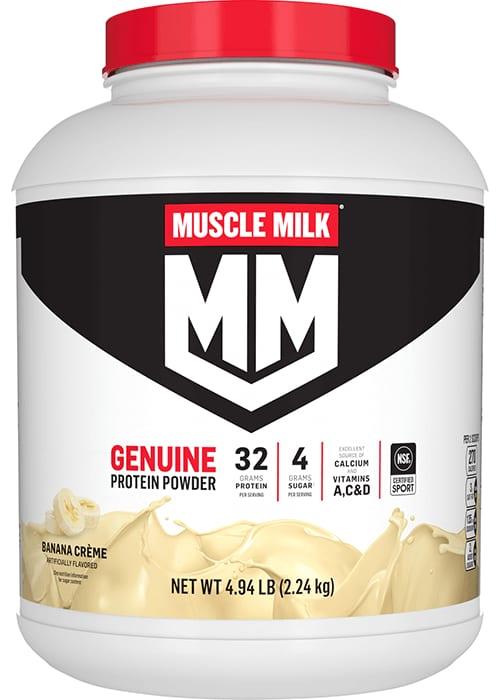 Muscle Milk Genuine Protein Powder · Banana Crème