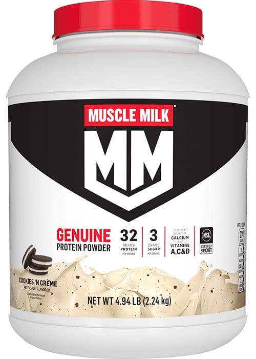 Muscle Milk Genuine Protein Powder · Cookies 'N Crème