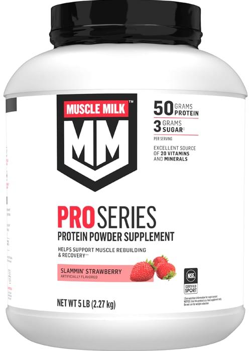 Muscle Milk Pro Series Protein Powder · Slammin' Strawberry