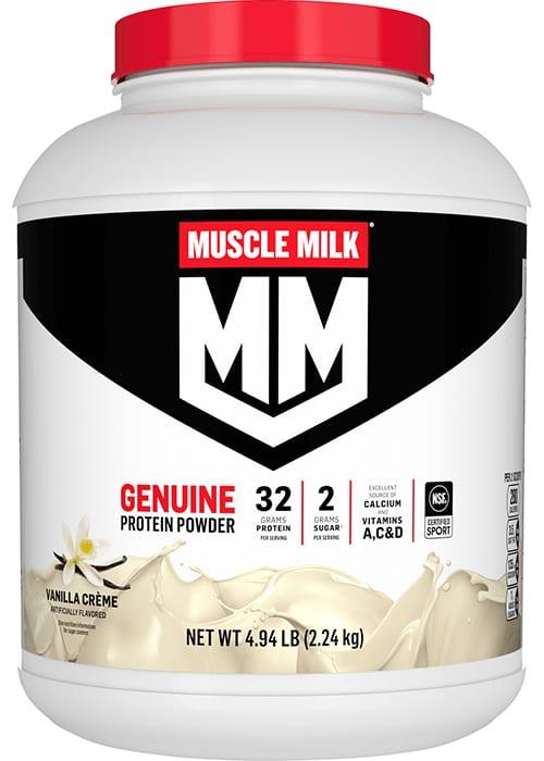 Muscle Milk Genuine Protein Powder · Vanilla Crème