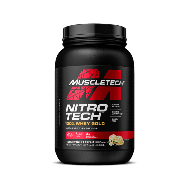 MuscleTech Nitro-Tech Whey Gold · French Vanilla Cream