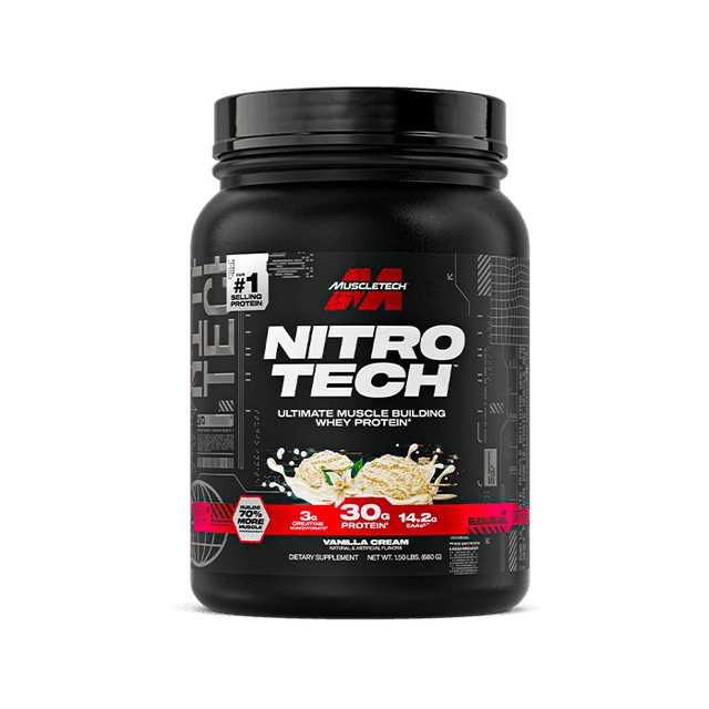 MuscleTech Nitro-Tech · Vanilla Cream