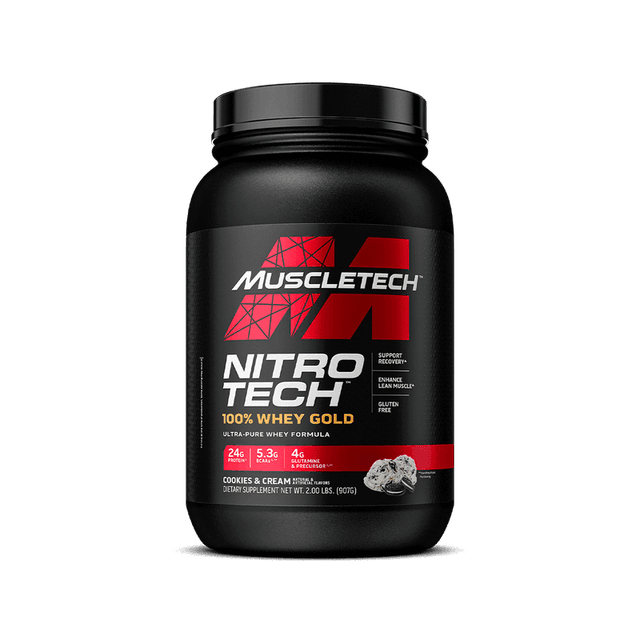 MuscleTech Nitro-Tech Whey Gold · Cookies & Cream
