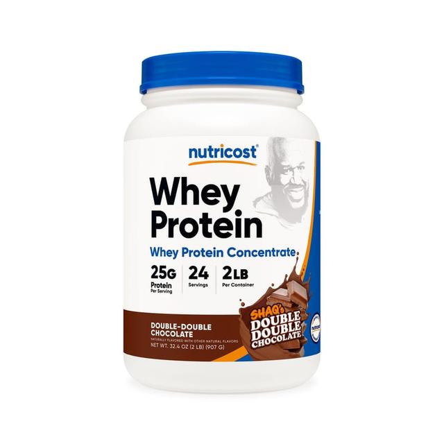Nutricost Whey Protein Concentrate · Shaq's Double Double Chocolate