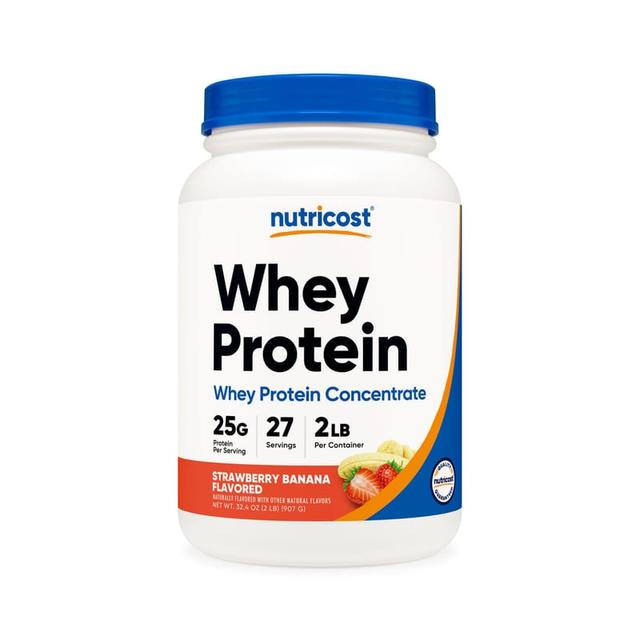 Nutricost Whey Protein Concentrate · Strawberry Banana