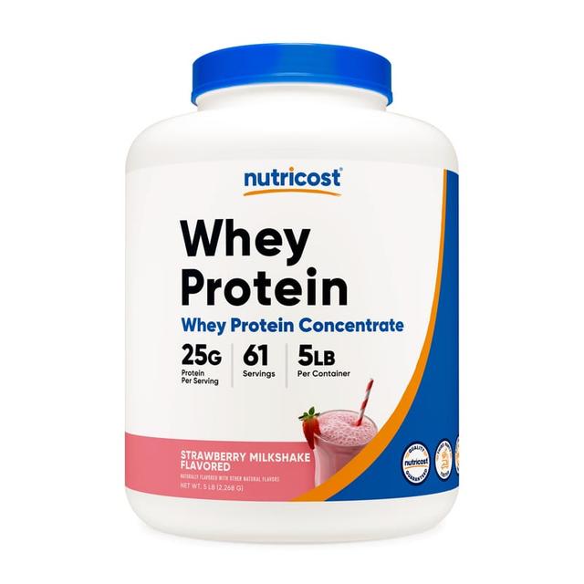 Nutricost Whey Protein Concentrate · Strawberry Milkshake