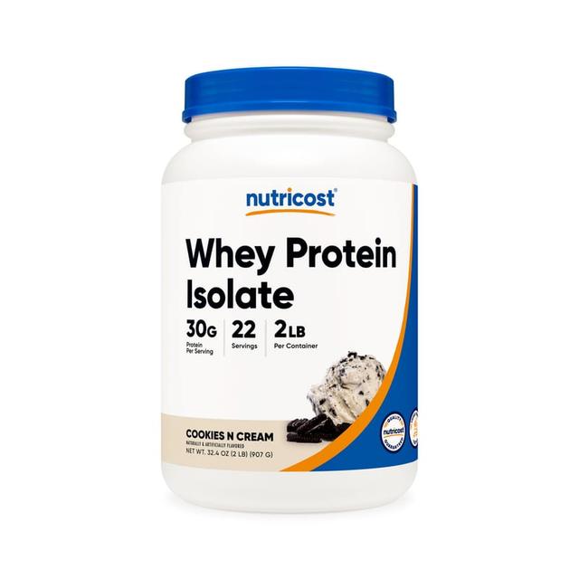 Nutricost Whey Protein Isolate · Cookies and Cream