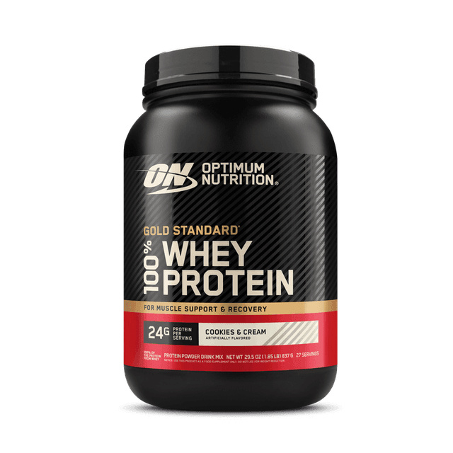 Optimum Nutrition Gold Standard 100% Whey · Cookies & Cream