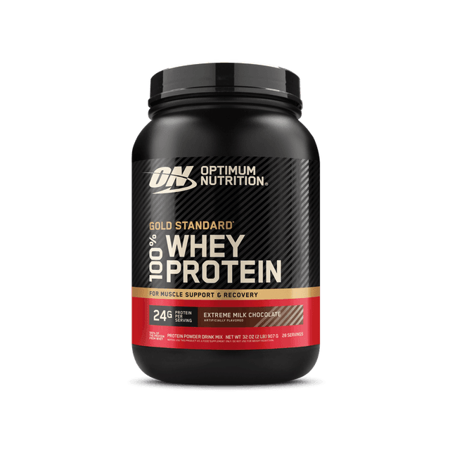Optimum Nutrition Gold Standard 100% Whey · Extreme Milk Chocolate