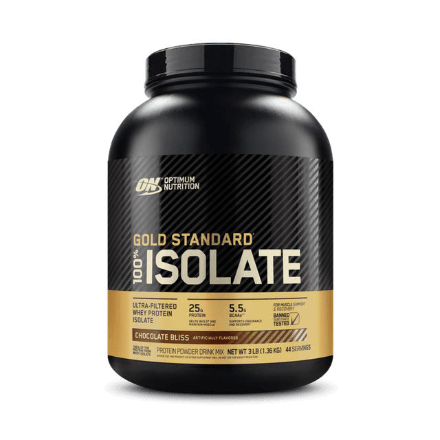 Optimum Nutrition Gold Standard 100% Isolate · Chocolate Bliss