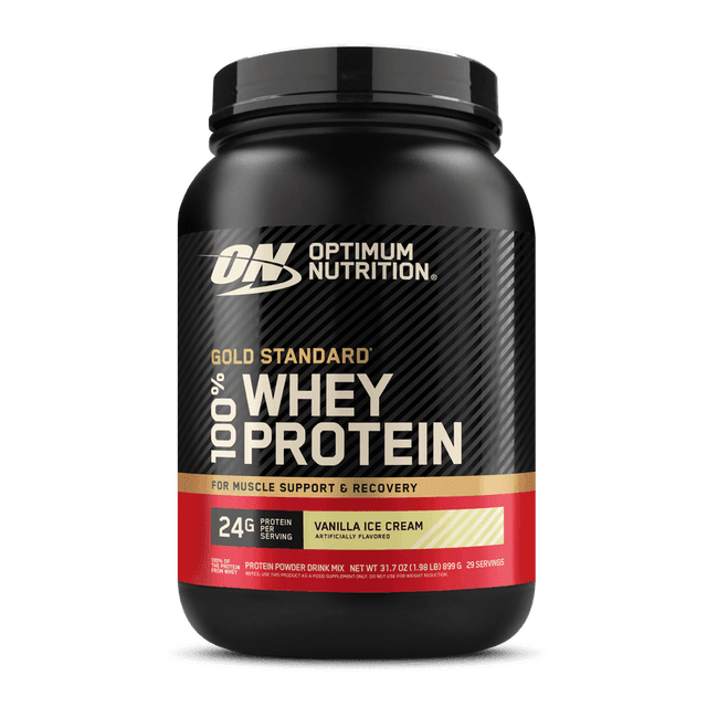 Optimum Nutrition Gold Standard 100% Whey · Vanilla Ice Cream