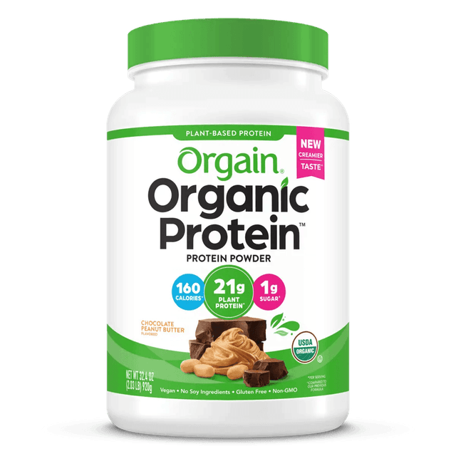 Orgain Organic Protein (Plant) · Chocolate Peanut Butter