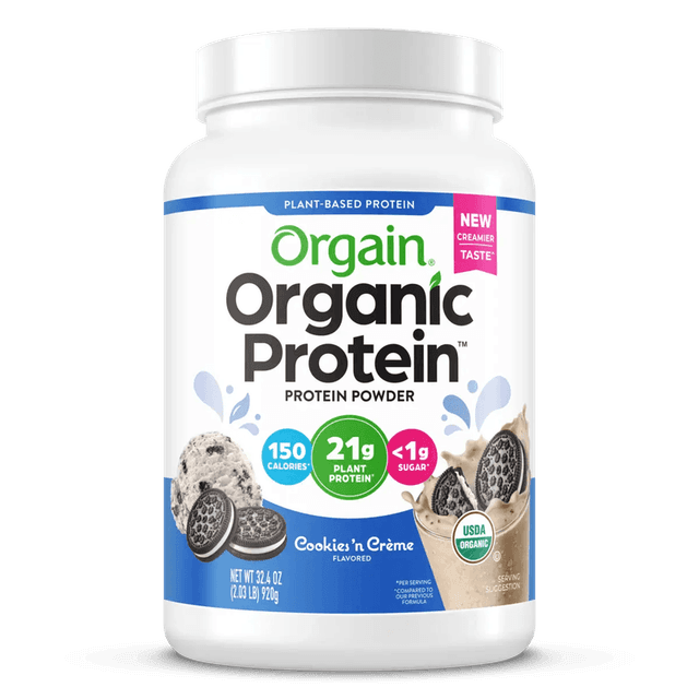 Orgain Organic Protein (Plant) · Cookies 'n Cream