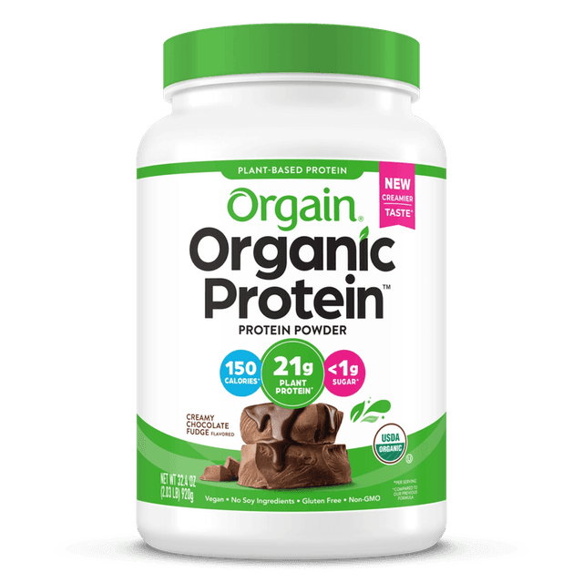 Orgain Organic Protein (Plant) · Creamy Chocolate Fudge