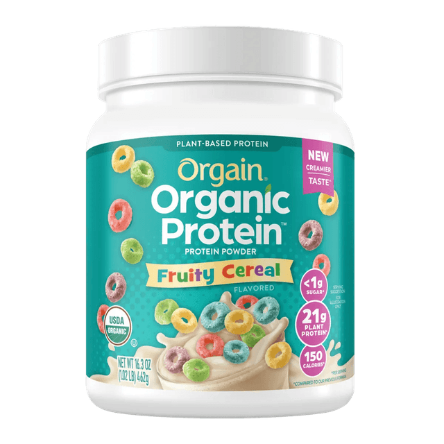Orgain Organic Protein (Plant) · Fruity Cereal