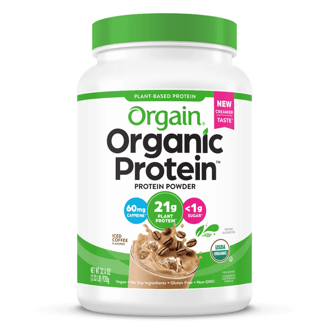 Orgain Organic Protein (Plant) · Iced Coffee