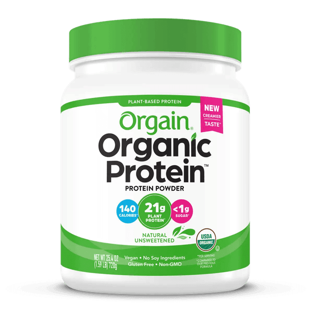 Orgain Organic Protein (Plant) · Natural Unsweetened