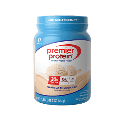 Premier Protein 100% Whey Protein Powder · Vanilla Milkshake