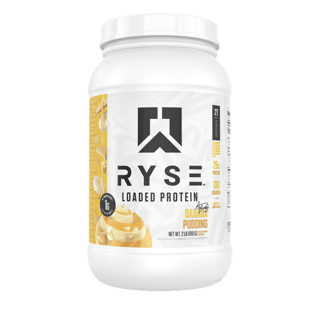 RYSE Loaded Protein · Banana Pudding by Noel Deyzel