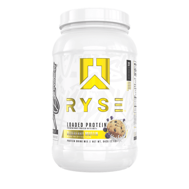 RYSE Loaded Protein · Blueberry Muffin