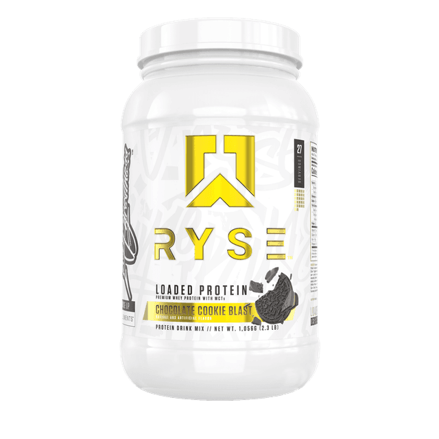 RYSE Loaded Protein · Chocolate Cookie Blast