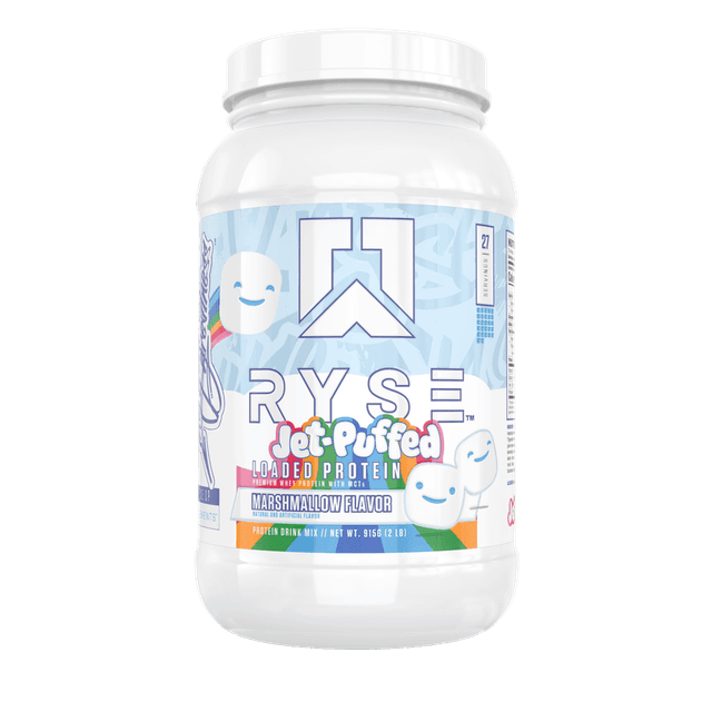 RYSE Loaded Protein · Jet-Puffed™ Marshmallow