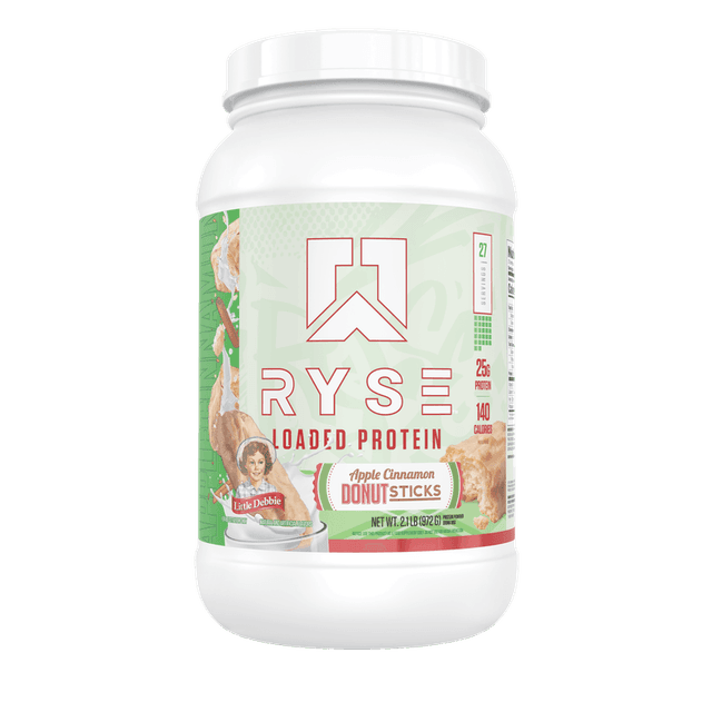 RYSE Loaded Protein · Little Debbie® Apple Cinnamon Donut Sticks