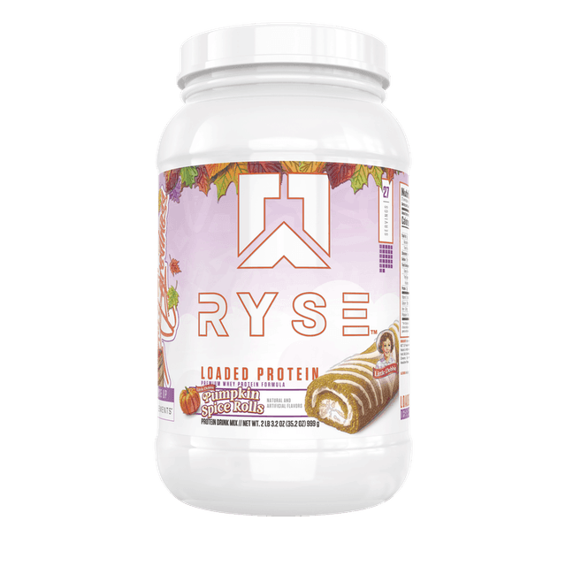 RYSE Loaded Protein · Little Debbie® Pumpkin Spice Rolls