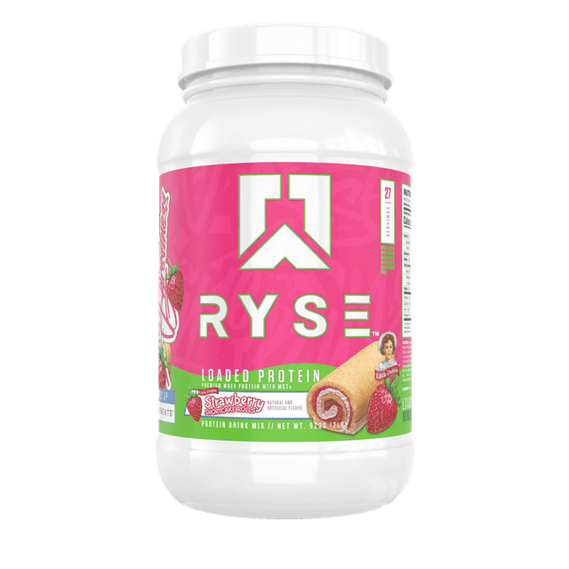RYSE Loaded Protein · Little Debbie® Strawberry Shortcake Rolls