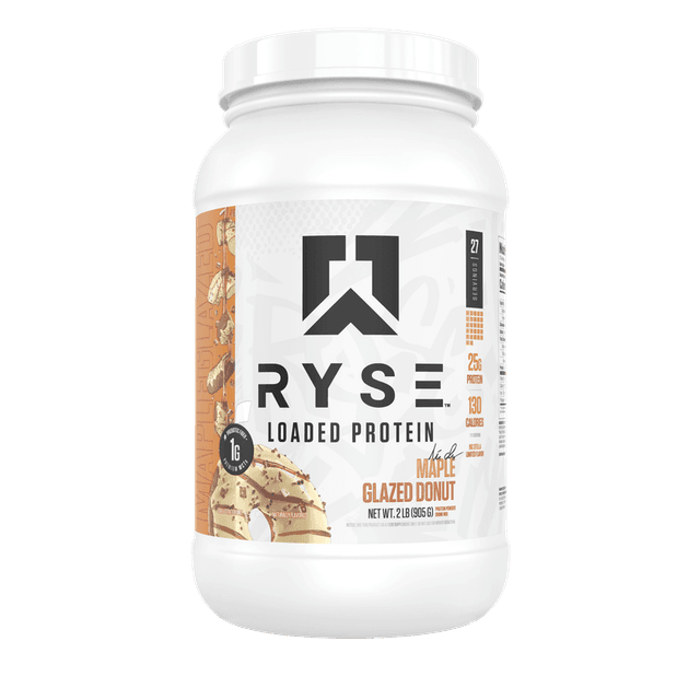 RYSE Loaded Protein · Maple Glazed Donut by Nic Stella (RYSE CEO)